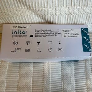 Unopened Inito Fertility Test Strips 8-2024